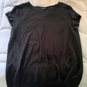 Black Short sleeve blouse